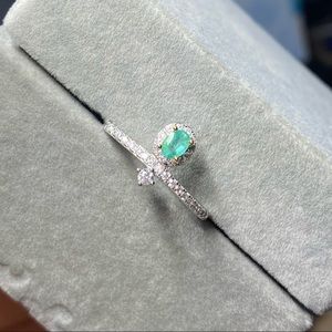 Natural Emerald ring